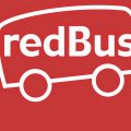 The logo of redBus