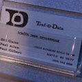 Traf-O-Data Business Card.